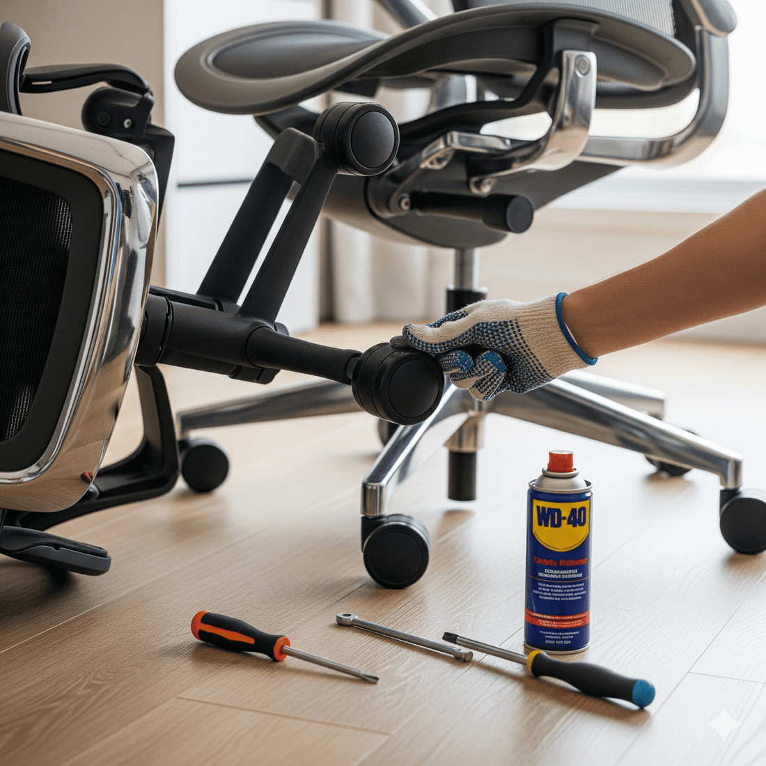 How to make office chair wheels roll better? - Innovative Haus