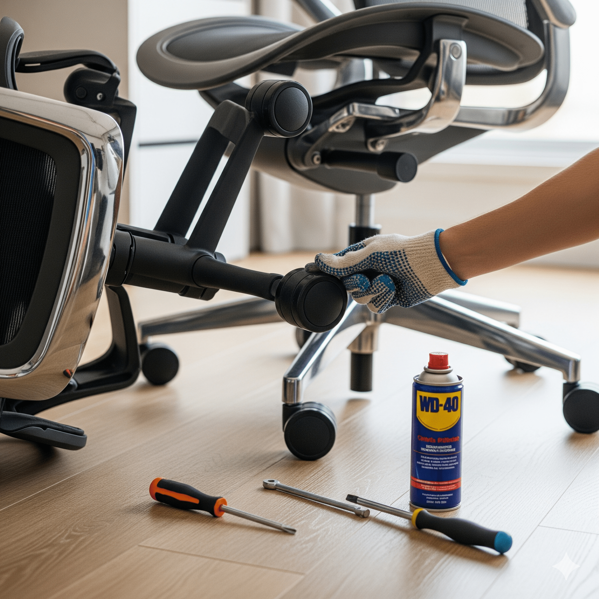 How to make office chair wheels roll better? - Innovative Haus