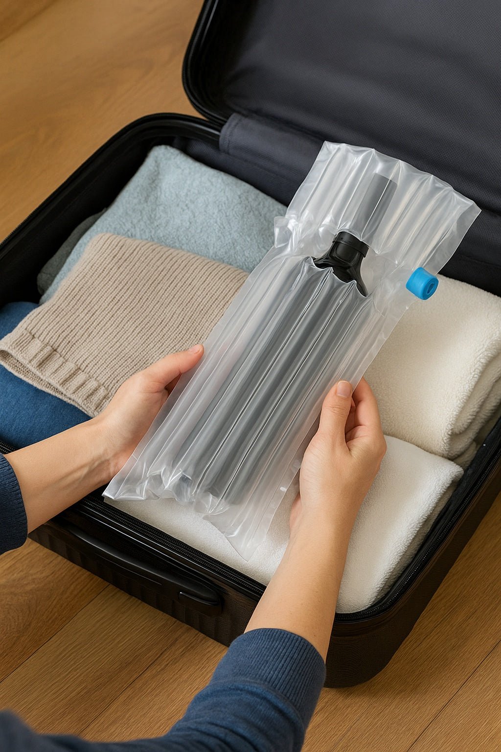 How to pack wine bottles for a flight?