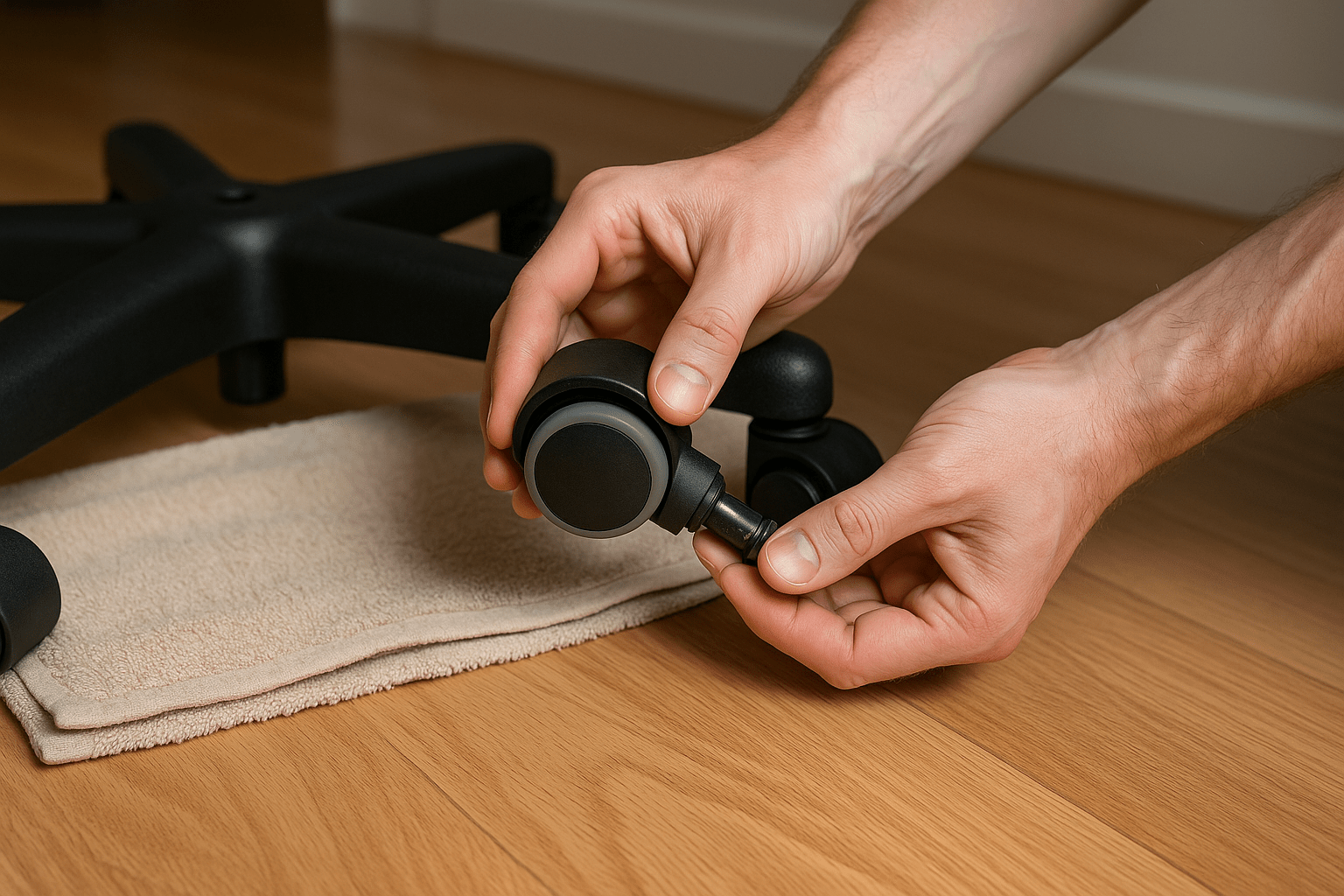 How to pop office chair wheels off? - Innovative Haus