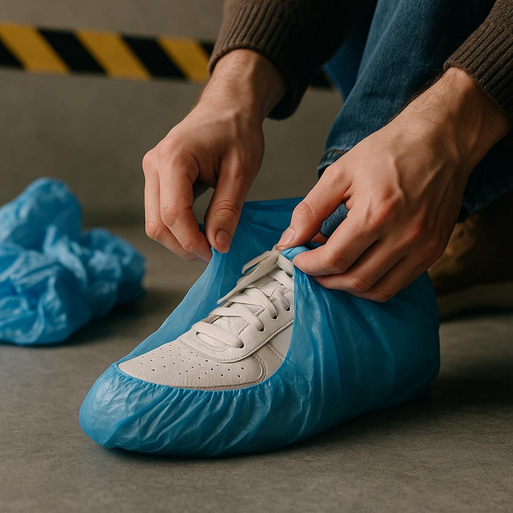 What are the two types of boot and shoe cover?