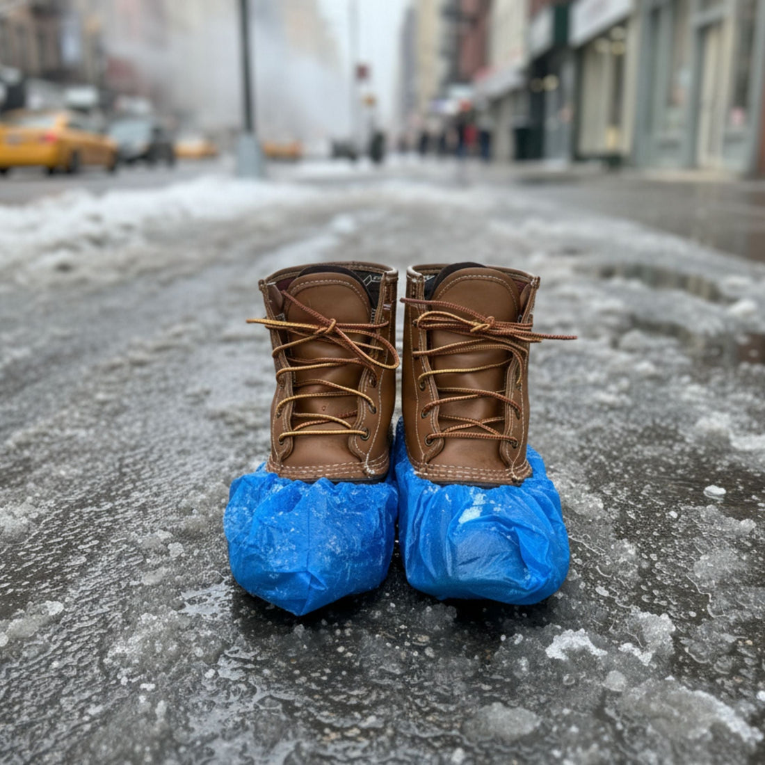 What is another name for a shoe cover?