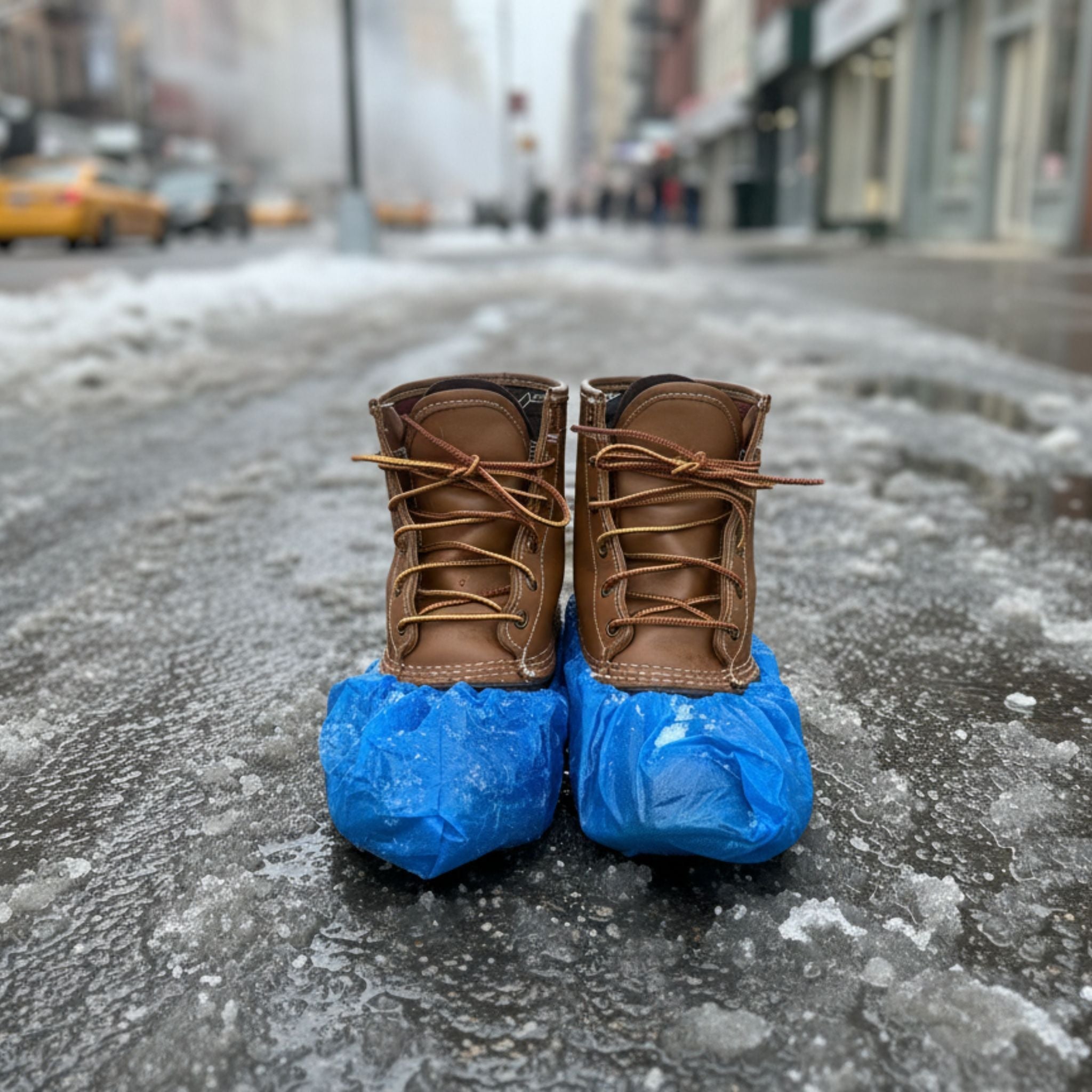 What is another name for a shoe cover?