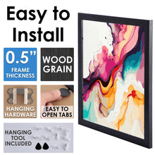 Load image into Gallery viewer, 12&quot; x 12&quot; Picture Frames - Black
