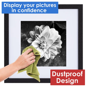 12" x 12" Picture Frames - Black