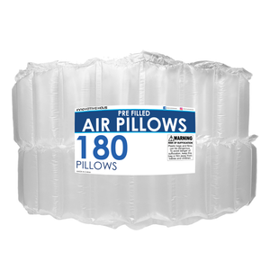 4" x 8" Pre-Filled Air Pillows for Packaging - Lightweight, Protective Void Fill Cushions for Shipping