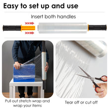 Load image into Gallery viewer, moving plastic wrap, packing plastic wrap, plastic furniture wrap, furniture wrapping plastic, plastic wrap
