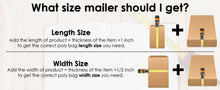 Load image into Gallery viewer, 9x12 poly bags self seal clear poly bags for clothing clear mailing bags clear poly bags 12x15

