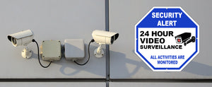 camera sign, blink security sign, video surveillance sign, video surveillance signs outdoor, security camera