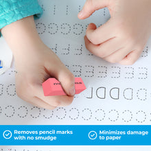 Load image into Gallery viewer, school eraser, big erasers, gomas de borrar escolares, large pink erasers, easers, pink eraser, pink erasers bulk
