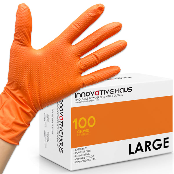 DIAMOND GRIP NITRILE GLOVES