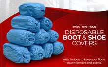 Load image into Gallery viewer, disposable foot covers, indoor shoe covers disposable, disposable shoes, reusable shoe covers for indoors
