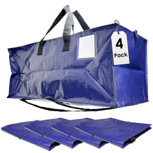 Load image into Gallery viewer, moving tote bags, dorm packing bags, oversized moving bags, reusable moving bags, moving duffle bags
