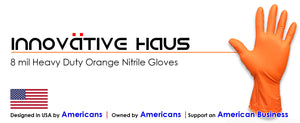 orange gloves, mechanic nitrile gloves, mechanic rubber gloves, 8 mil nitrile gloves xl, shop gloves mechanic