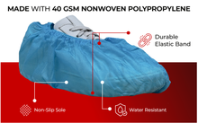 Load image into Gallery viewer, foot protectors for shoes, foot cover, booties to cover shoes, protector de zapatos, surgical shoe covers
