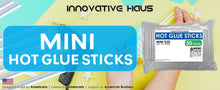 Load image into Gallery viewer, Mini Glue Sticks for Hot Glue Gun - 4&quot; x 0.27&quot; - Clear - 50 Pack
