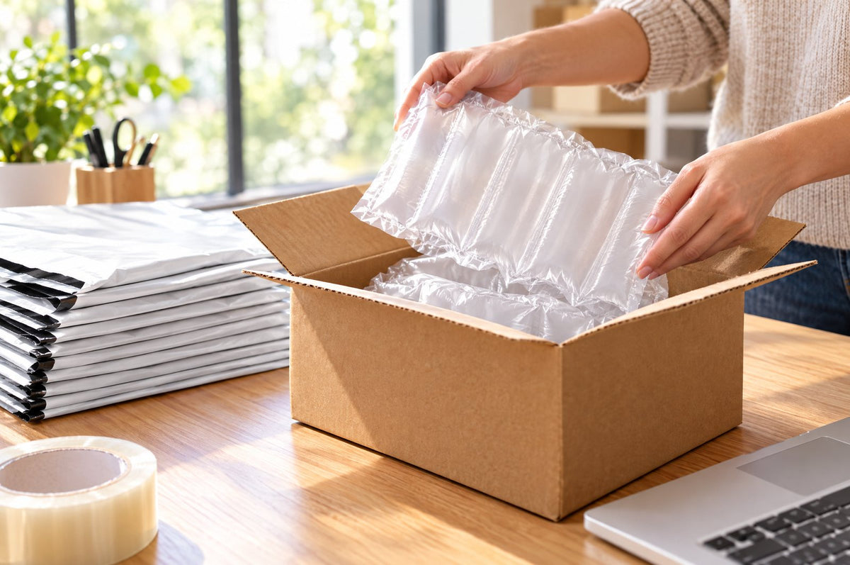 Your shipping station, stocked.