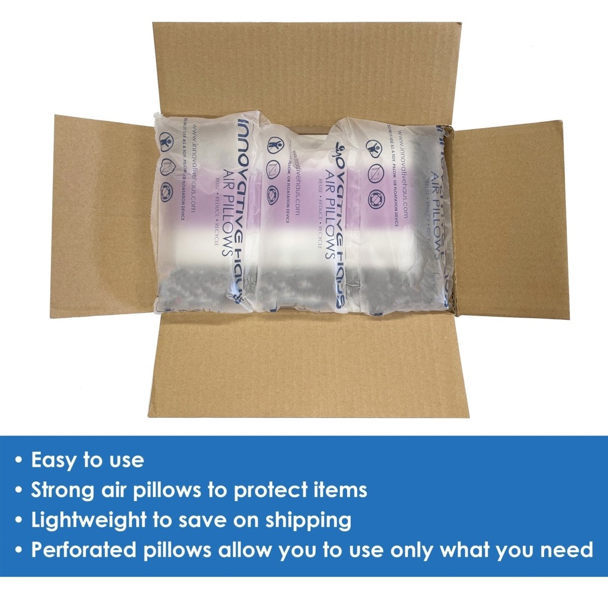 Loading Pillows Air Pillows for Shipping - Air Cushion Packaging – Innovative Haus