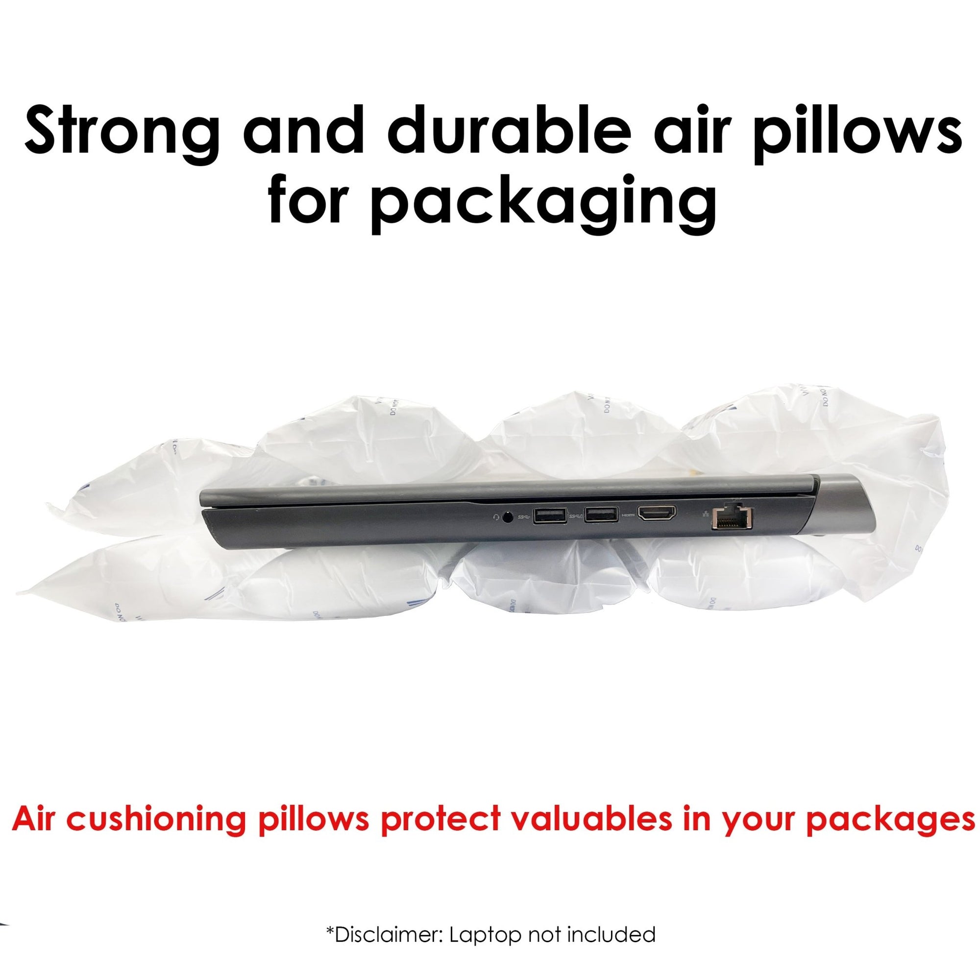 Air Pillows for Packaging - Roll - 4" x 8" - 984 Feet