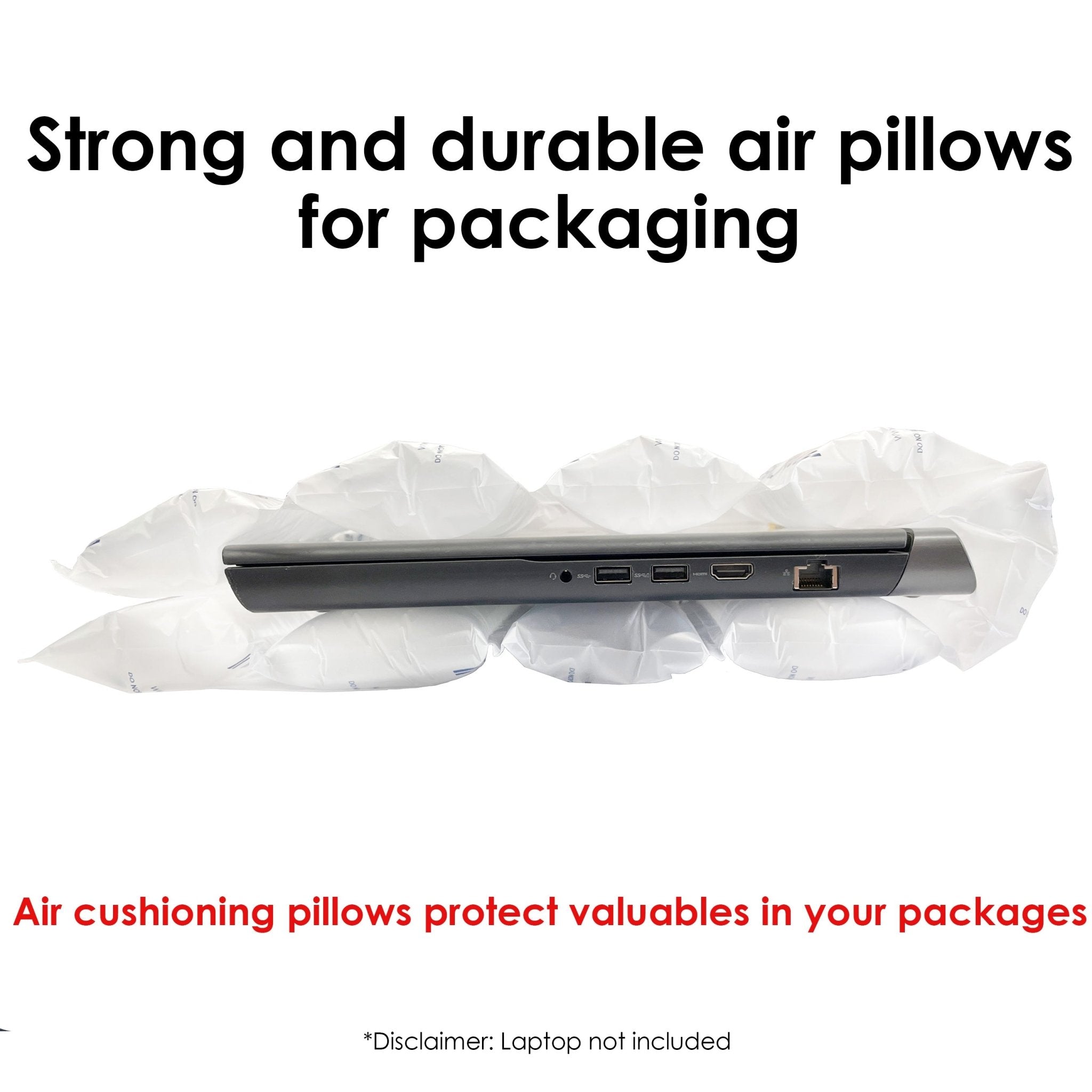 Air Pillows for Packaging - Roll - 4" x 8" - 984 Feet