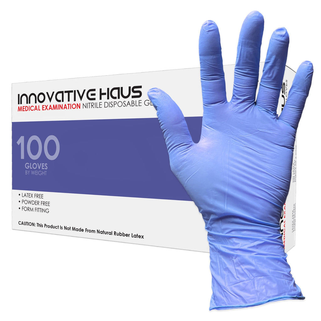 Nitrile Gloves - Powder Free - Medical Grade - Blue