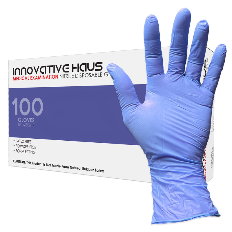 Nitrile Gloves - Powder Free - Medical Grade - Blue