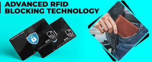 RFID Blocking Card - NFC Contactless Card Protector - 2 Pack
