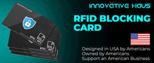 Load image into Gallery viewer, RFID Blocking Card - NFC Contactless Card Protector - 2 Pack
