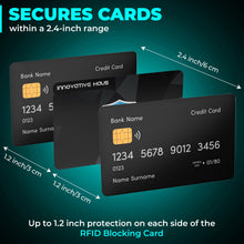 Load image into Gallery viewer, RFID Blocking Card - NFC Contactless Card Protector - 2 Pack

