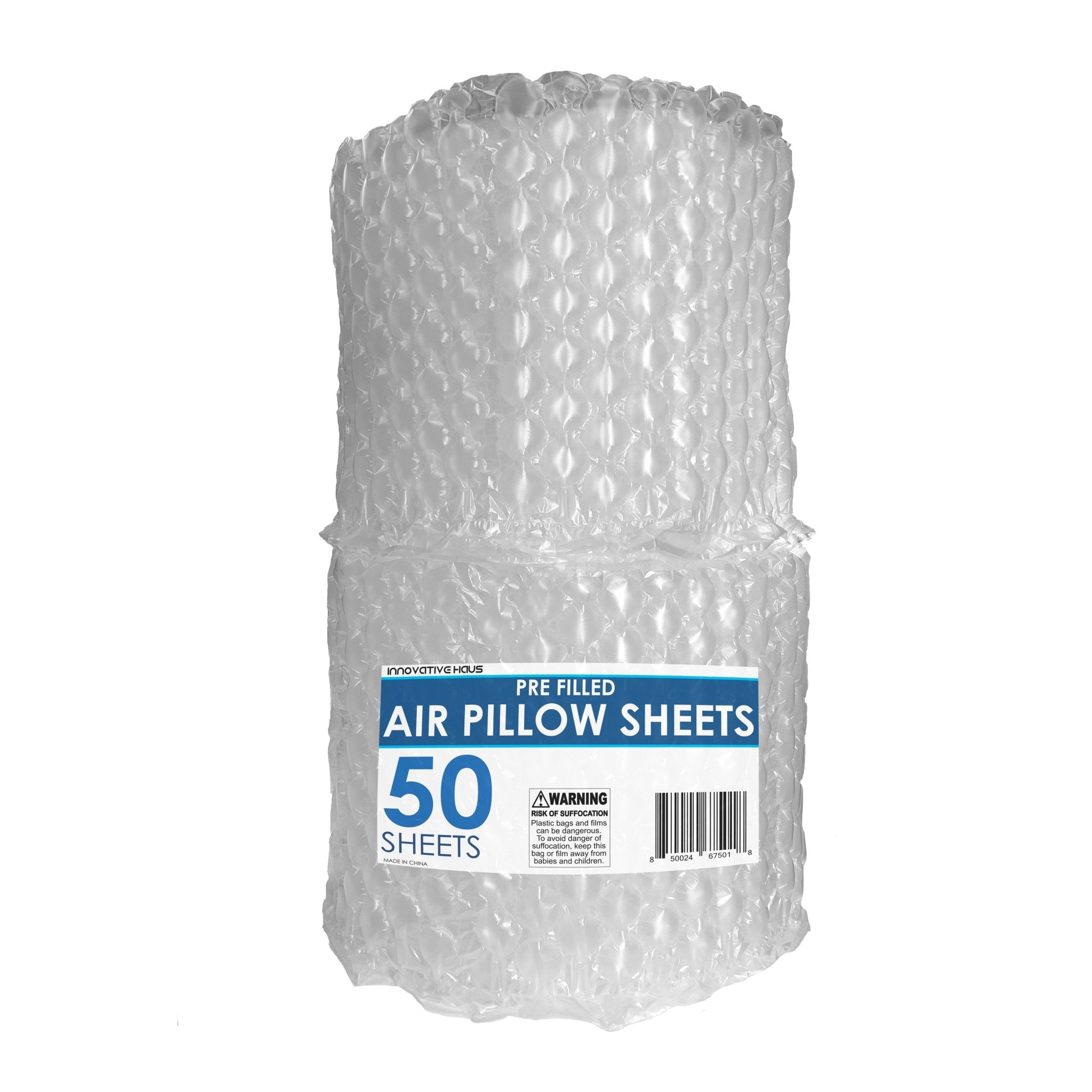 10" x 12" Air Pillows for Packaging - 50 Pack