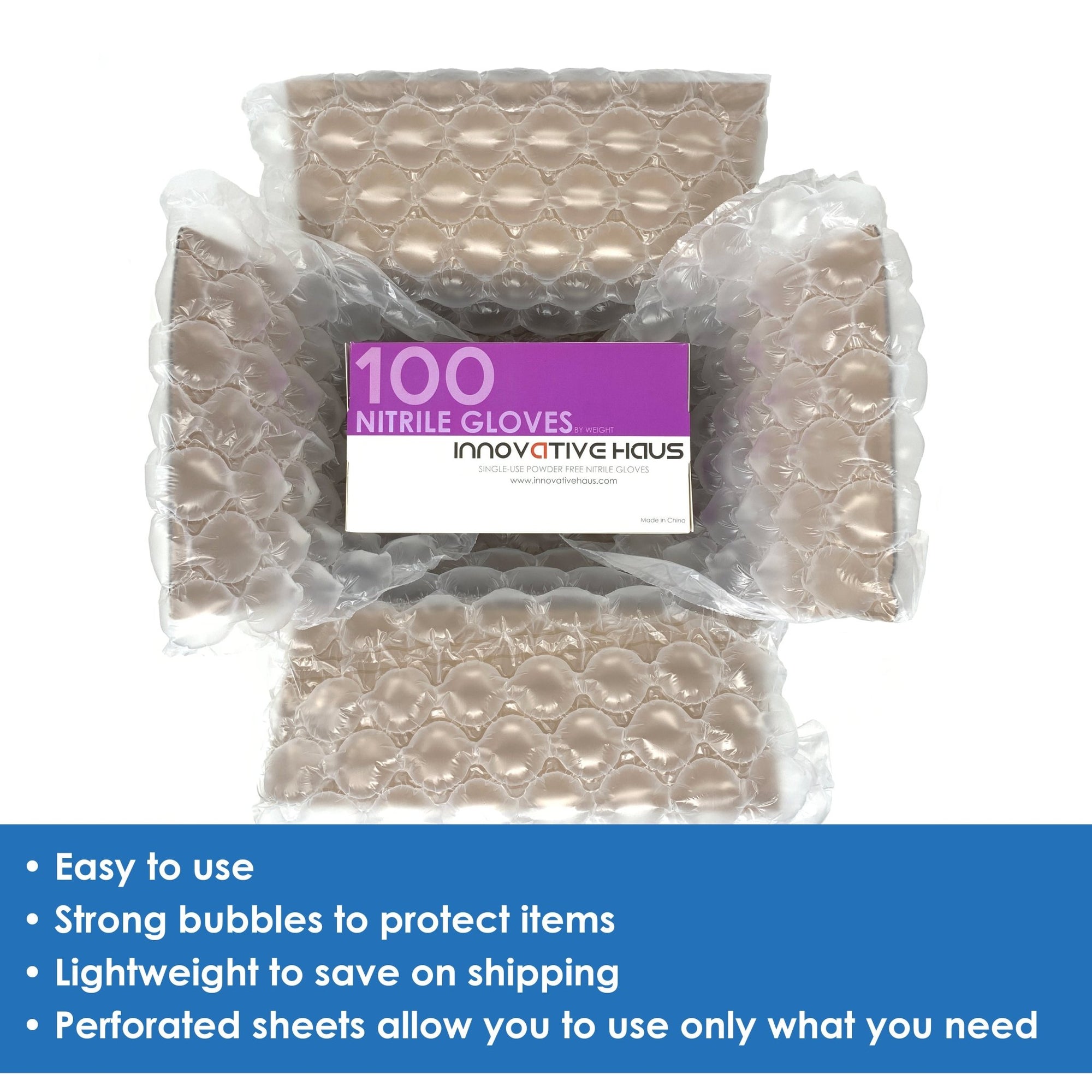 Air Pillows for Packaging - Roll - 10" x 12" - 985 Feet