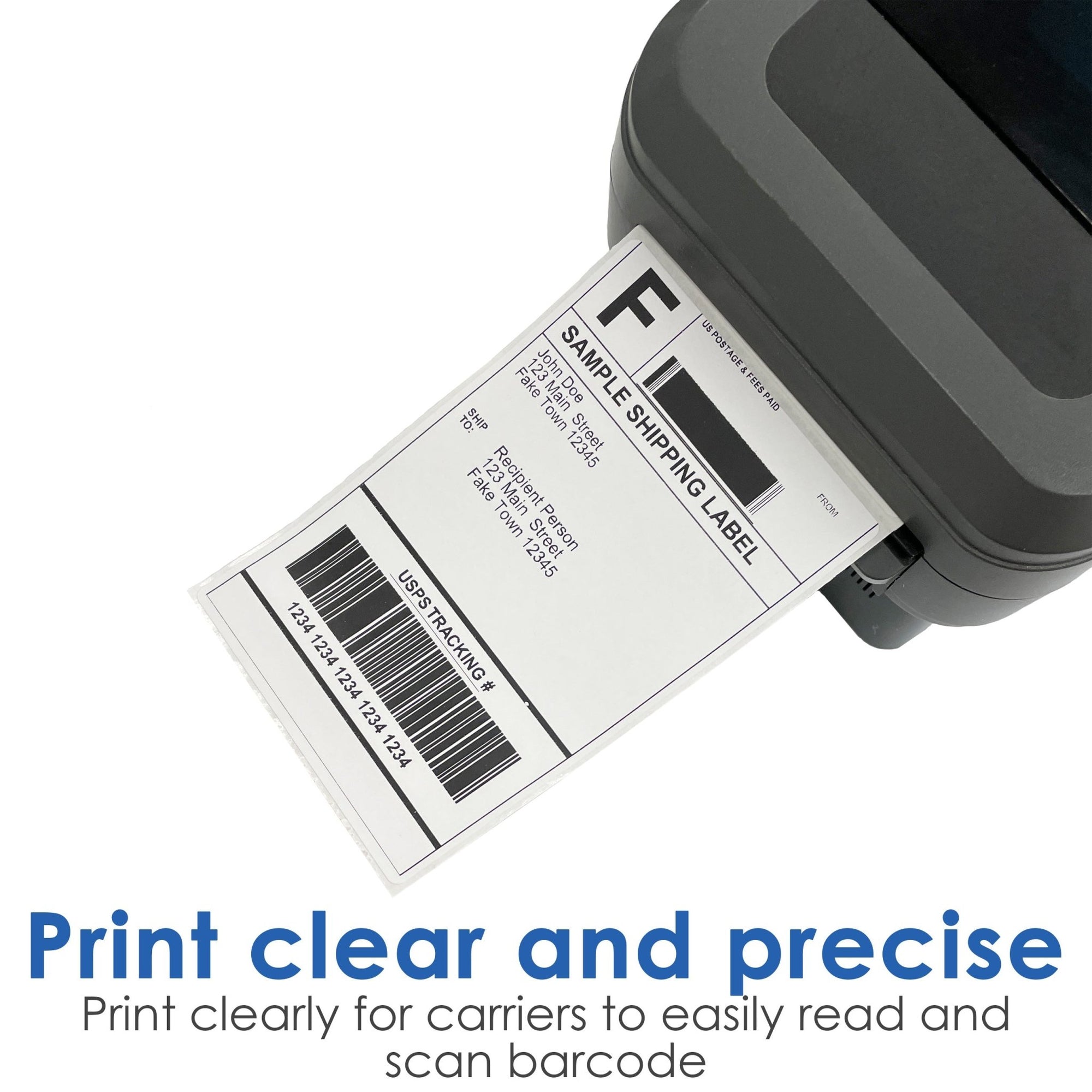 Direct Thermal Shipping Labels with Perforation - 4" x 6" - 500 Pack