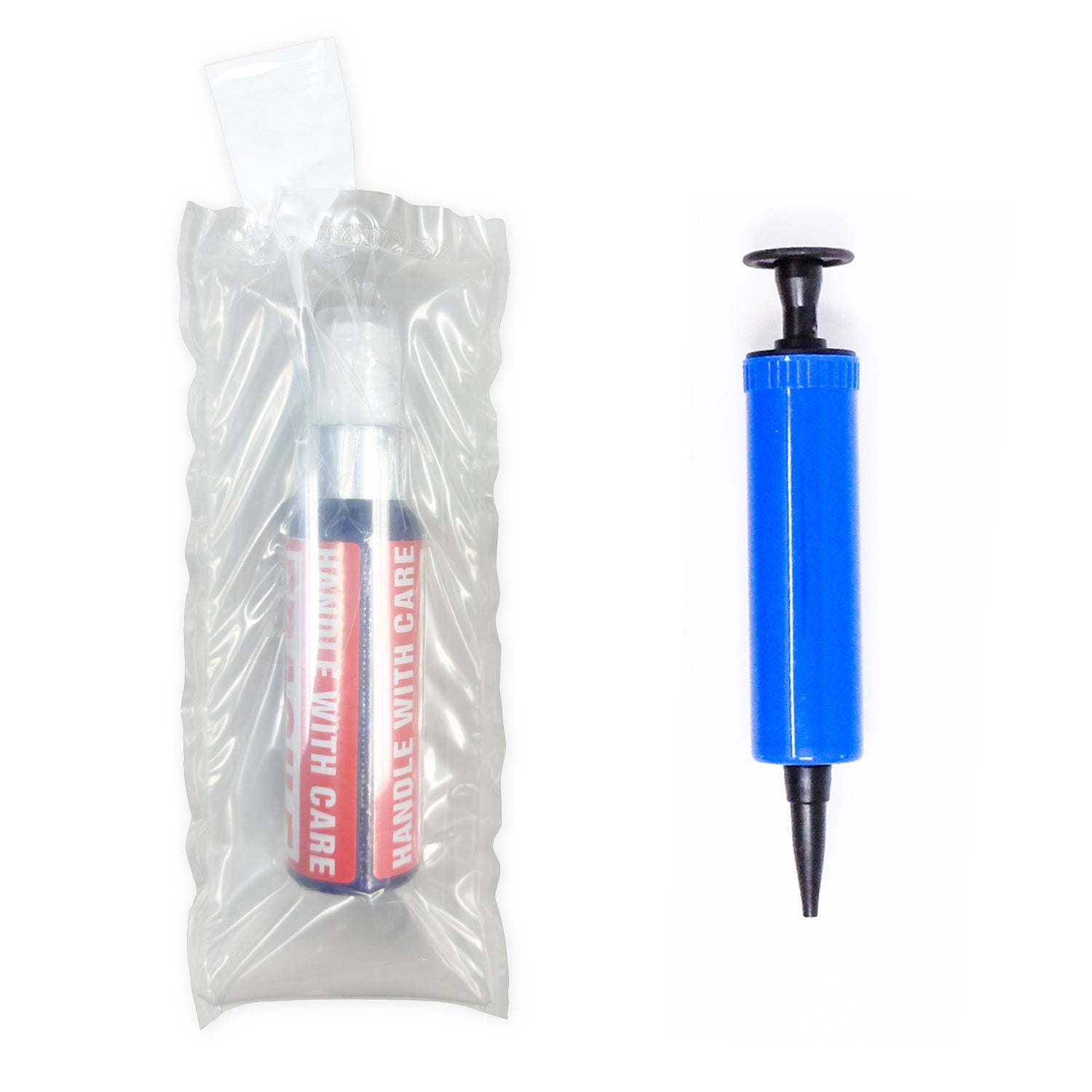4" x 8" Inflatable Air Cushion Pouches for Delicate Items - Shock - Resistant with Free Hand Pump - Lightweight Protection
