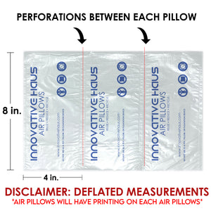 innovative haus air pillows for packaging shipping packing dunnage void fill 