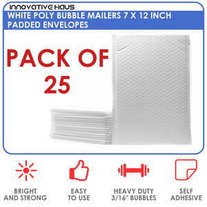 innovative haus bubble mailers padded envelope white shipping packaging supplies moving packing