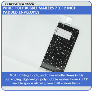 innovative haus bubble mailers padded envelope white shipping packaging supplies moving packing