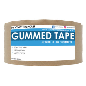 innovative haus gummed tape shipping supplies packing paper tape packaging tape shipping tape
