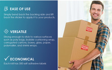 Load image into Gallery viewer, fragile labels for moving boxes, fragile labels for shipping, fragile stamp for shipping, fragile stickers for shipping
