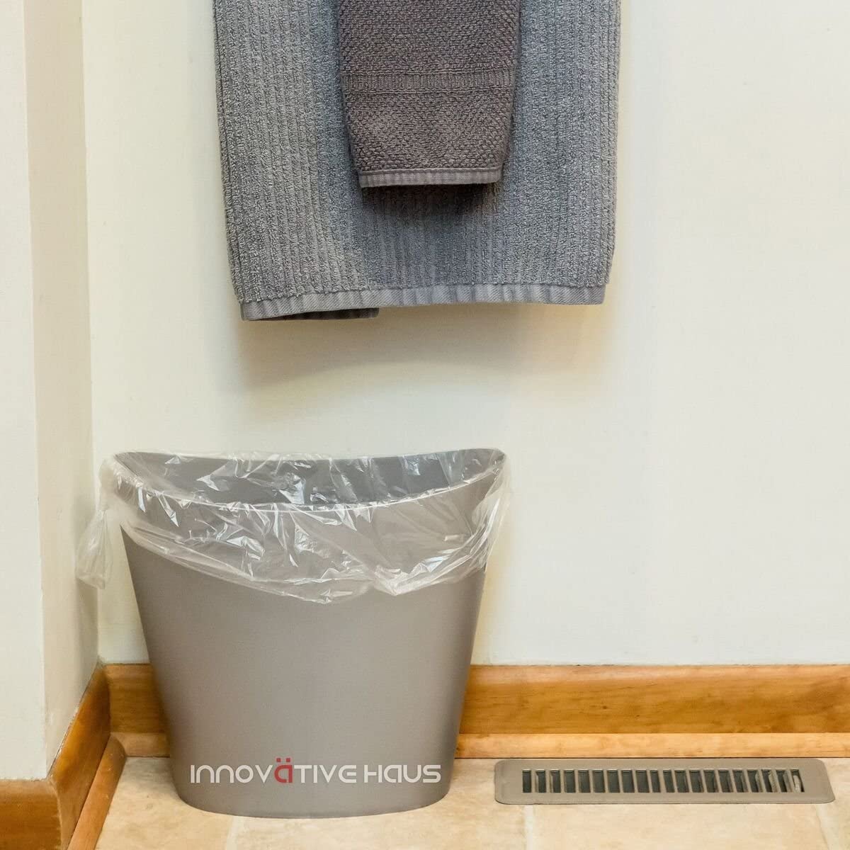 Multipurpose Clear Wastebasket Liners - 10 Gallon - 100 Pack