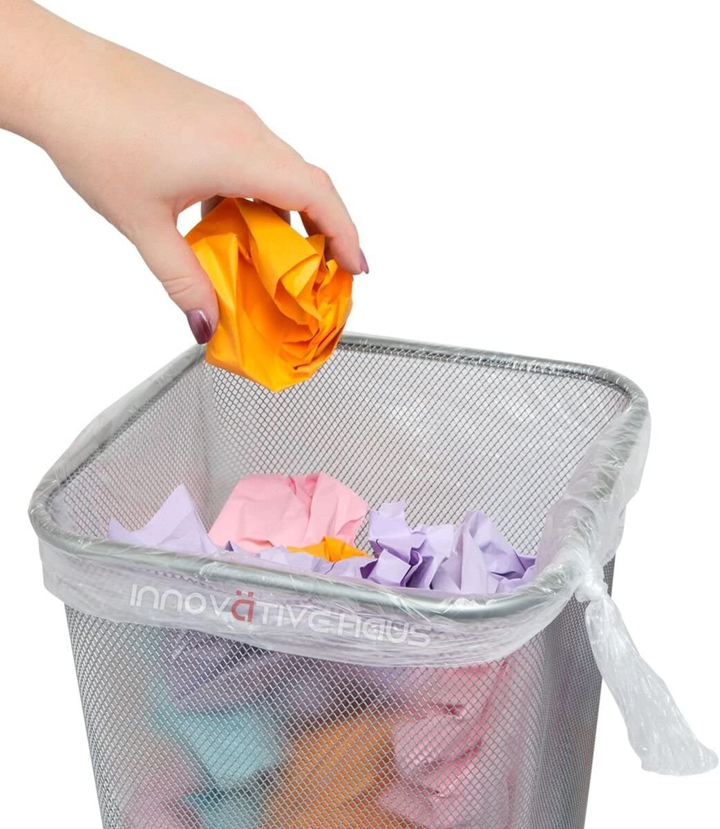 Multipurpose Clear Wastebasket Liners - 10 Gallon - 100 Pack