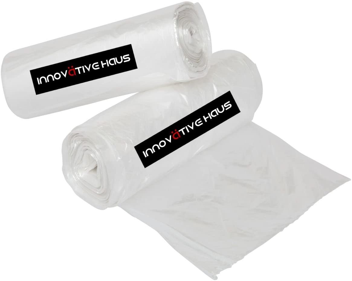 Multipurpose Clear Wastebasket Liners - 10 Gallon - 100 Pack