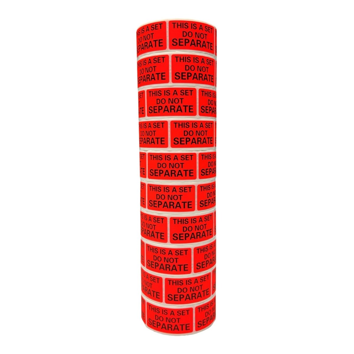100pcs This is a Set Do Not Separate Stickers 2 x1 Red Packing Labels for Shipping Bundle Sets and Multi-Pack Products - 21 100pcs This is a Set Do Not Separate Stickers 2 x1 Red Packing Labels for Shipping Bundle Sets and Multi-Pack Products - 21