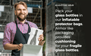 Wine Bottle Protectors for Travel with Handheld Air Pump - Innovative Haus